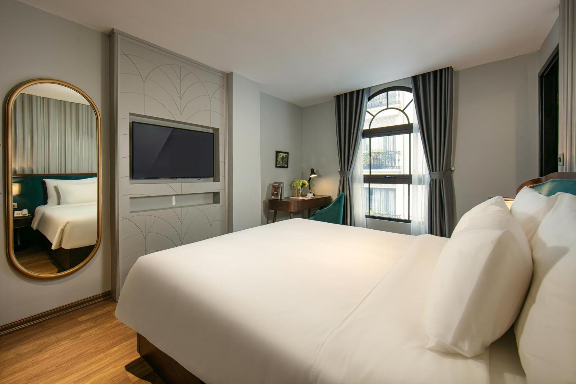 메이 드 빌 올드 쿼터 호텔 하노이 외부 사진 Deluxe Room