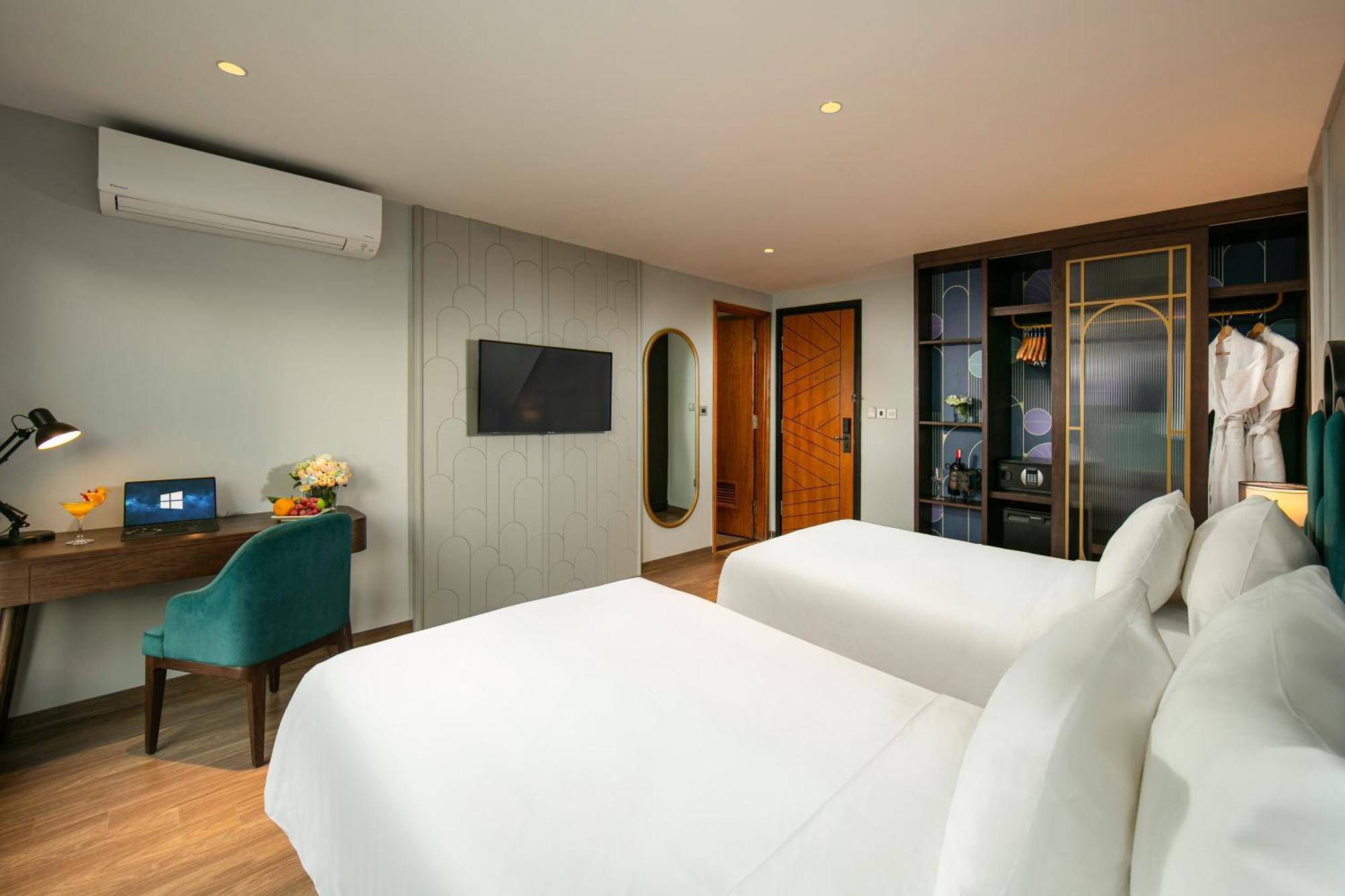 메이 드 빌 올드 쿼터 호텔 하노이 외부 사진 Deluxe Room